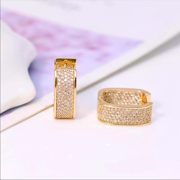 🌟Versatile Gold Plated Earrings - Picture 2 of 5